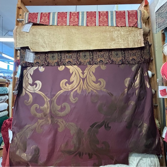 Fabricut Astounding F Color Aubergine Bronze Fabric - Picture 2 of 15
